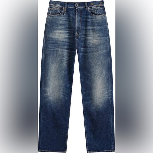 R13 Venti Jean in Ansel Blue Wide Leg Baggy Sz 24 - Picture 5 of 14